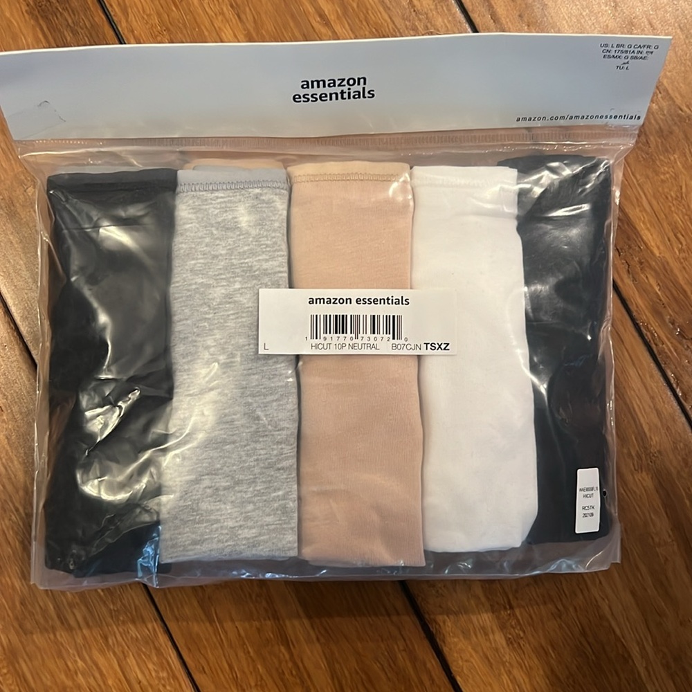 Ladies large hicut underwear 9 pair